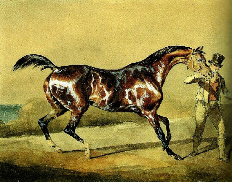 charles emile callande cheval a' l' entrainement oil painting image
